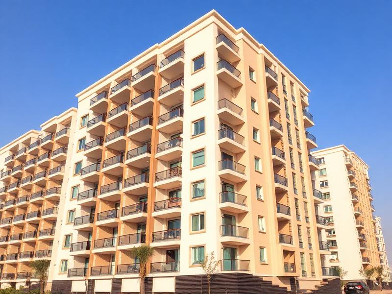 Modern studio apartment interior